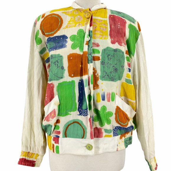 Vintage Helene Designer Sportswear Women's 90s Mul - Picture 1 of 6